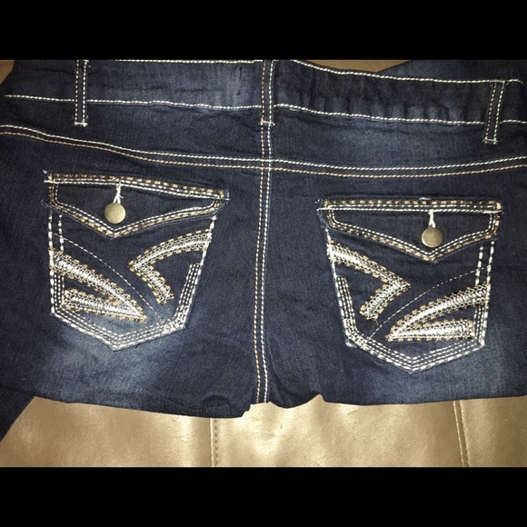 Back To School Jeans. Blue Straight Leg Jeans. - Picture 2 of 4